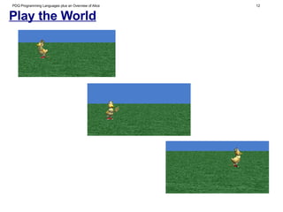 PDQ Programming Languages plus an overview of Alice - Frank Ducrest | ODP