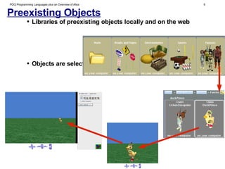 PDQ Programming Languages plus an overview of Alice - Frank Ducrest | ODP