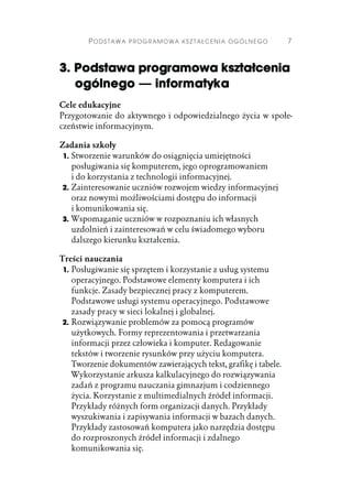 Prog Naucz Gimnazjum | PDF