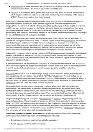 Prognosis and treatment of cardiogenic shock complicating acute ...