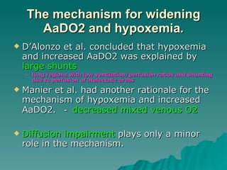 Prognostic Role Of Aa Do2 In Acute Pulmonary Embolism | PPT | Lung and ...