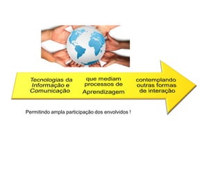Permitindo ampla participação dos envolvidos !
 