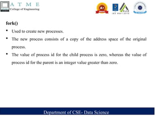 Operating systems Lab program: to develop C program to implement ...