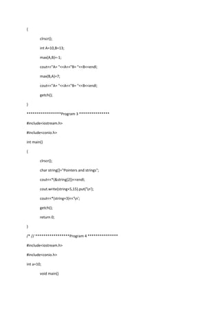 Program(Output) | PDF | Free Download
