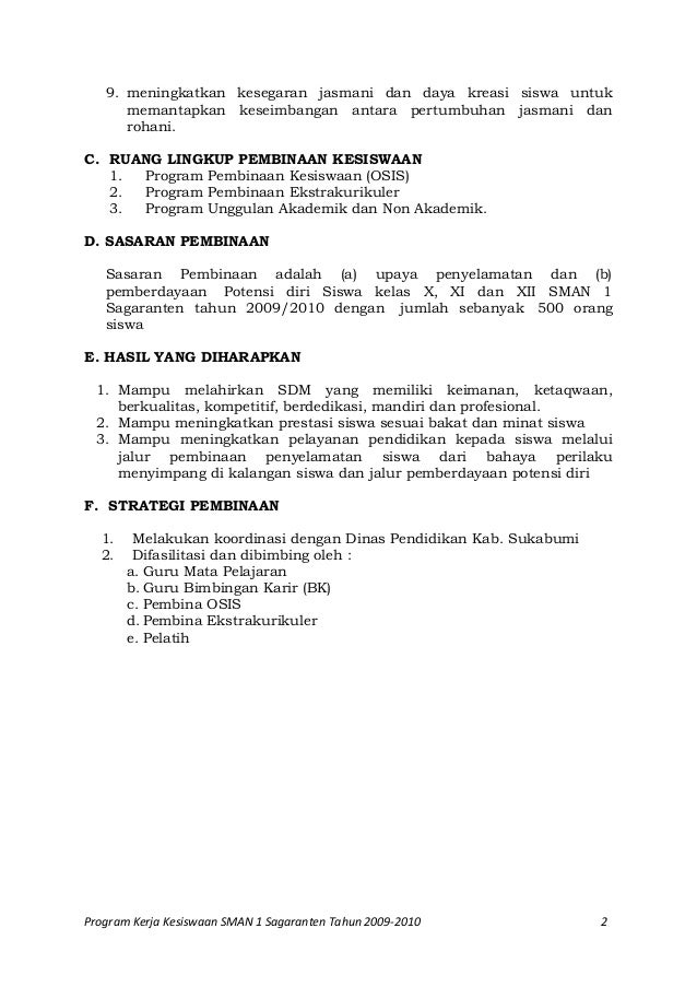 program kerja sekbid olahraga dalam osis program kerja sekbid olahraga dalam osis