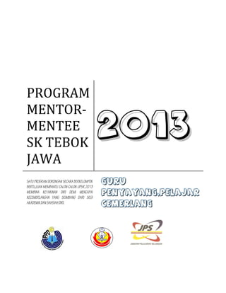 Program mentor-mentee-sk tj-2013 | DOC