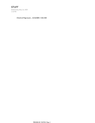 Program Notes  Closer