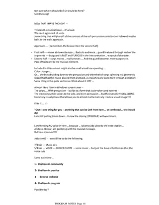 Program Notes  Closer