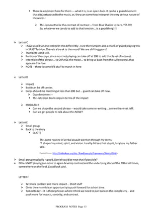 Program Notes  Closer