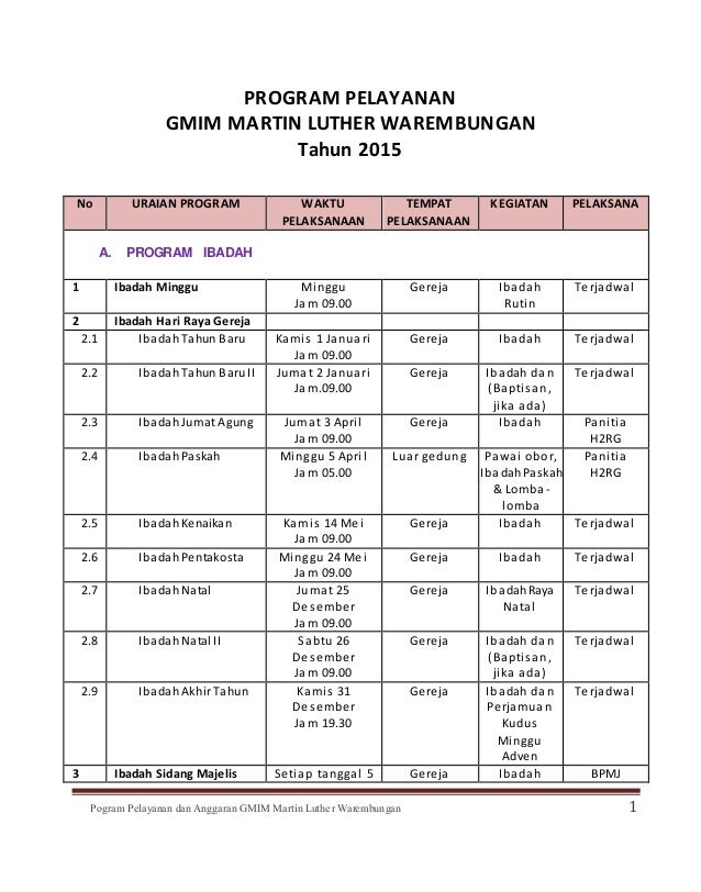 Program 2015
