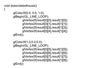 10CSL67 CG LAB PROGRAM 4 | PPT