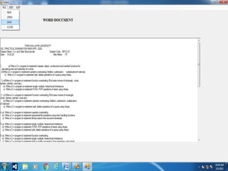 PROGRAMMING USING C# .NET - SARASWATHI RAMALINGAM