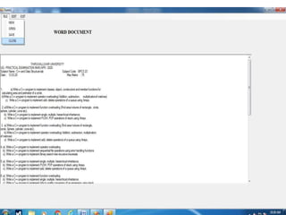 PROGRAMMING USING C# .NET - SARASWATHI RAMALINGAM