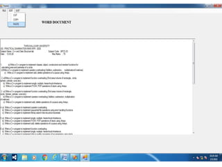 PROGRAMMING USING C# .NET - SARASWATHI RAMALINGAM