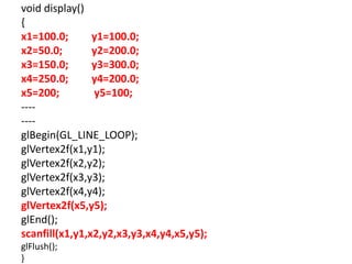 10CSL67 CG LAB PROGRAM 9 | PDF