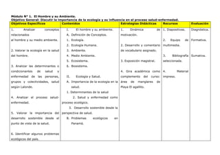 Programa Enfermería 102