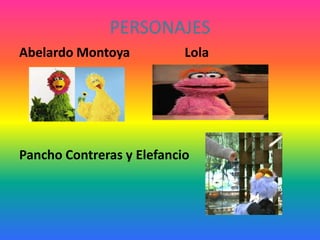 PROGRAMA EDUCATIVO   PLAZA SESAMO 