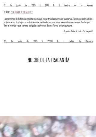 Programa Primavera Cultural 2015 en Cazorla