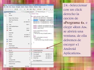 Programa 4 de Eclipse