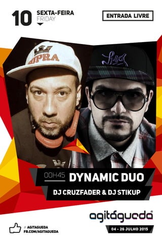 Programa AgitAgueda Art Festival - 2015