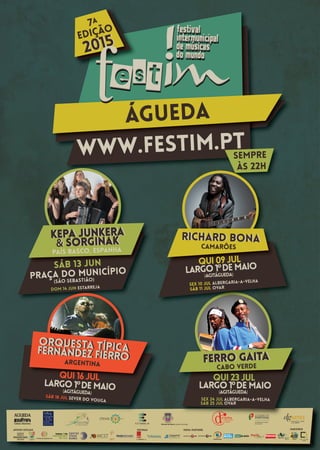 Programa AgitAgueda Art Festival - 2015