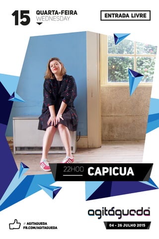 Programa AgitAgueda Art Festival - 2015