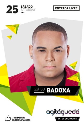 Programa AgitAgueda Art Festival - 2015
