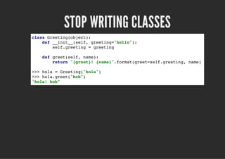 Def Greet In Python Programação funcional em Python | PDF