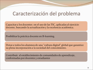 Caracterización del problema 