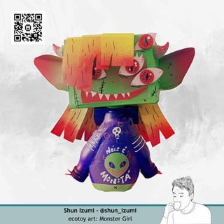 Shun Izumi - @shun_izumi
ecotoy art: Monster Girl
 