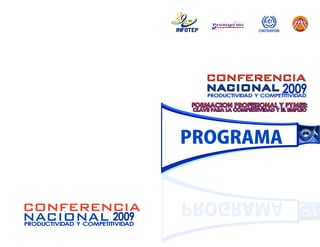 Programa Conferencia Nacional 2009