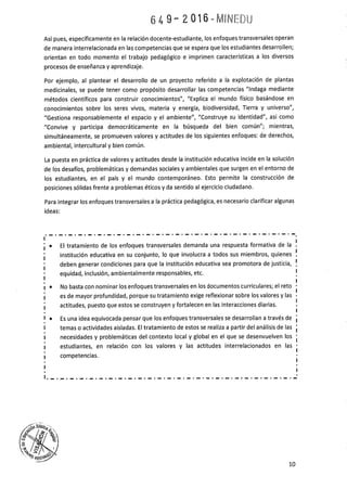 Programa curricular de Educación Primaria 2017