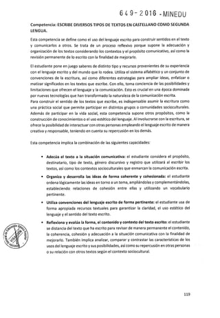 Programa curricular de Educación Primaria 2017