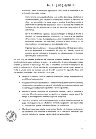 Programa curricular de Educación Primaria 2017