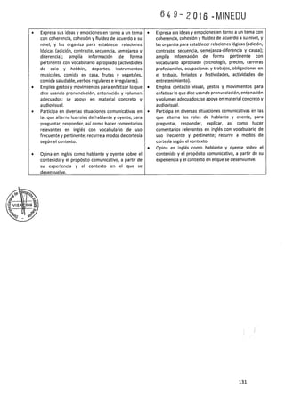 Programa curricular de Educación Primaria 2017