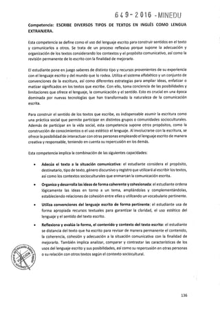 Programa curricular de Educación Primaria 2017