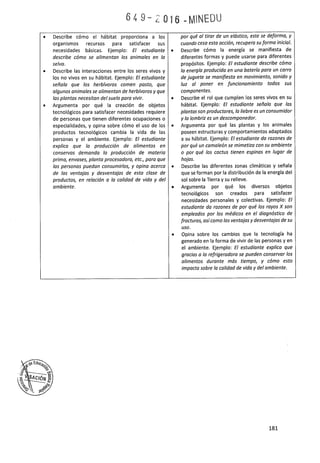 Programa curricular de Educación Primaria 2017