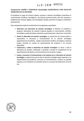 Programa curricular de Educación Primaria 2017