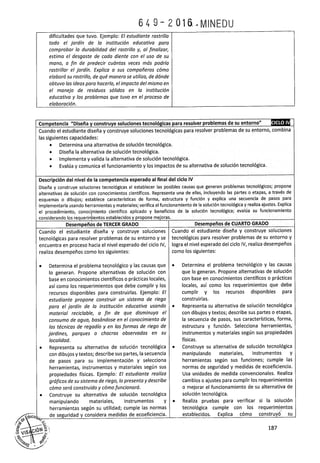 Programa curricular de Educación Primaria 2017