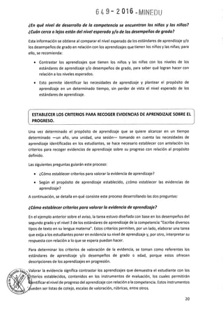 Programa curricular de Educación Primaria 2017