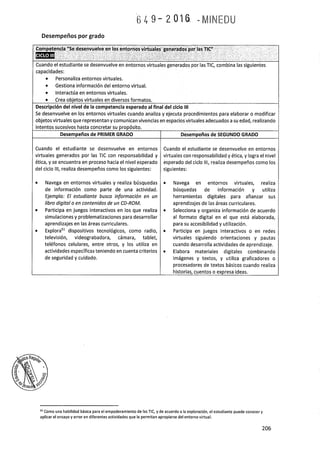 Programa curricular de Educación Primaria 2017