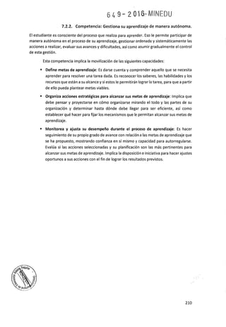 Programa curricular de Educación Primaria 2017