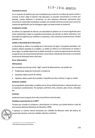 Programa curricular de Educación Primaria 2017