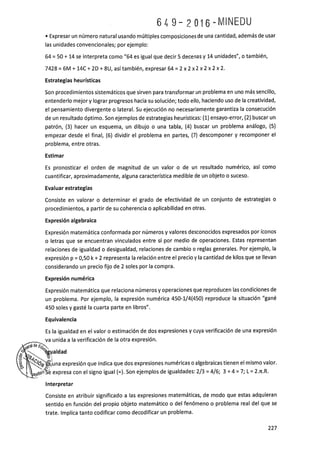 Programa curricular de Educación Primaria 2017