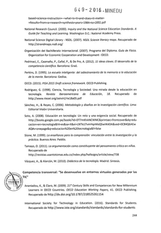 Programa curricular de Educación Primaria 2017