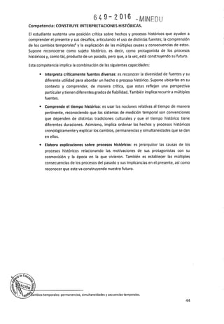 Programa curricular de Educación Primaria 2017