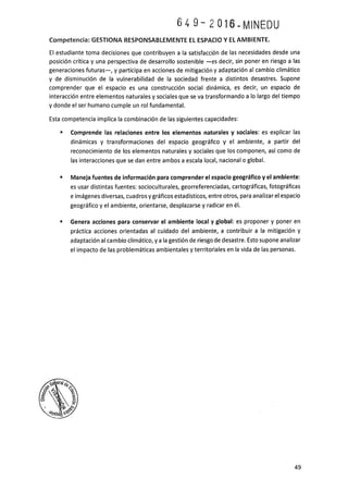 Programa curricular de Educación Primaria 2017