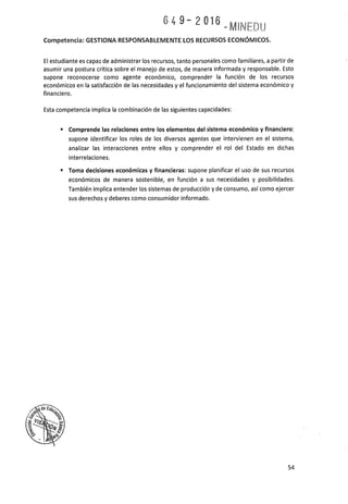 Programa curricular de Educación Primaria 2017