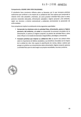 Programa curricular de Educación Primaria 2017