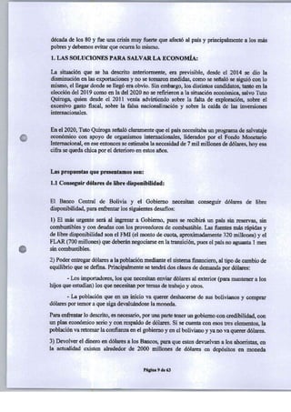 PROGRAMA DE GOBIERNO ALIANZA LIBERTAD Y DEMOCRACIA